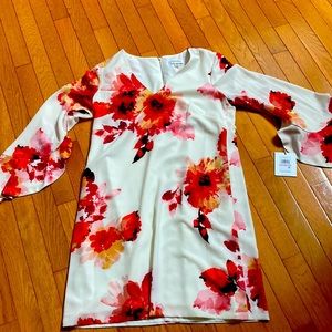 Long sleeve, short dress for Sunday church or brunch. Any occasion.